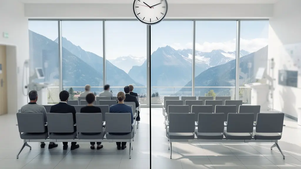 Budgetdeckel im Schweizer Gesundheitswesen visualisiert