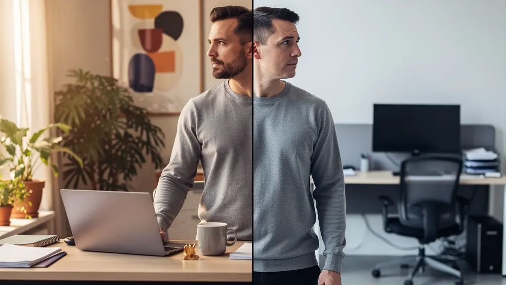 Darstellung der Unterscheidungsmerkmale zwischen einem echten Freelancer und einem Angestellten aus Sicht der Schweizer Behörden.