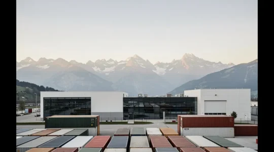 Schweizer Exportlandschaft mit globalen Handelsverbindungen visualisiert