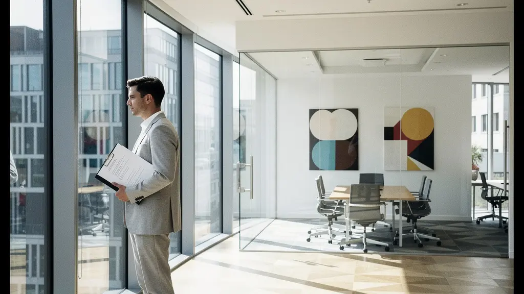 Geschäftsführer analysiert Dokumente zur Wahl der Rechtsform zwischen GmbH und AG in der Schweiz