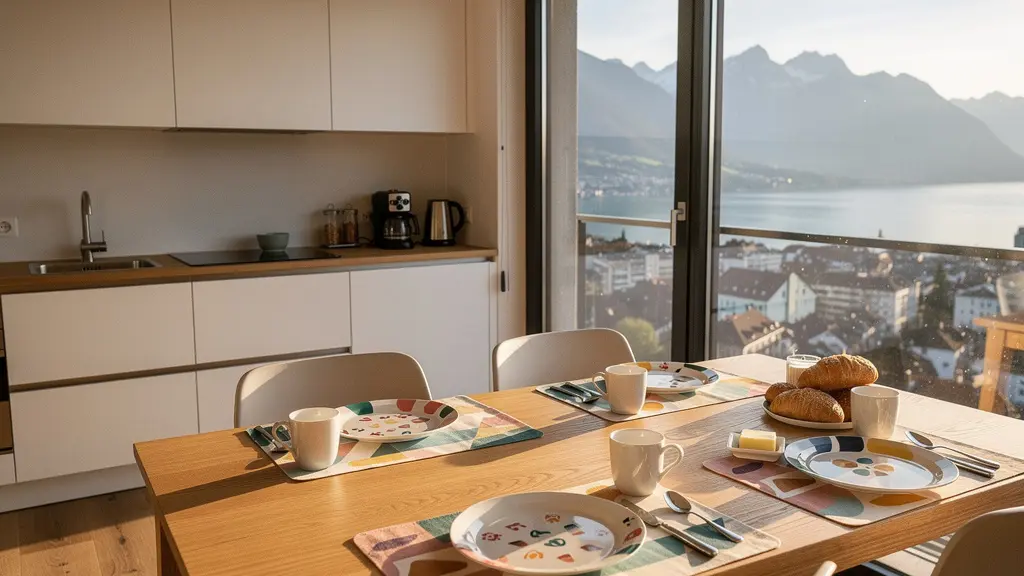 Visualisierung der Lebenshaltungskosten für eine vierköpfige Familie in Zürich