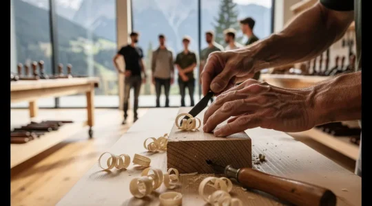 Traditionelles Schweizer Handwerk in modernem Kontext