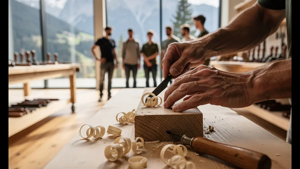 Traditionelles Schweizer Handwerk in modernem Kontext