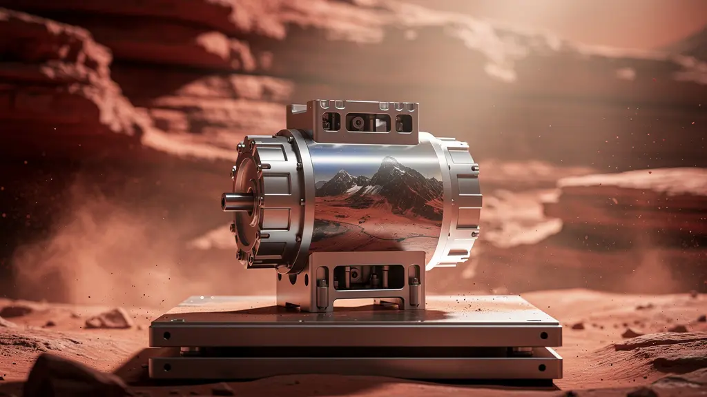 Schweizer Präzisionsmotor-Komponente für Weltraumanwendungen