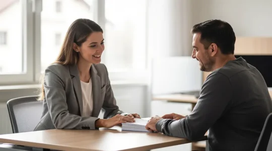 Professionelle Beratung im RAV-Zentrum in der Schweiz