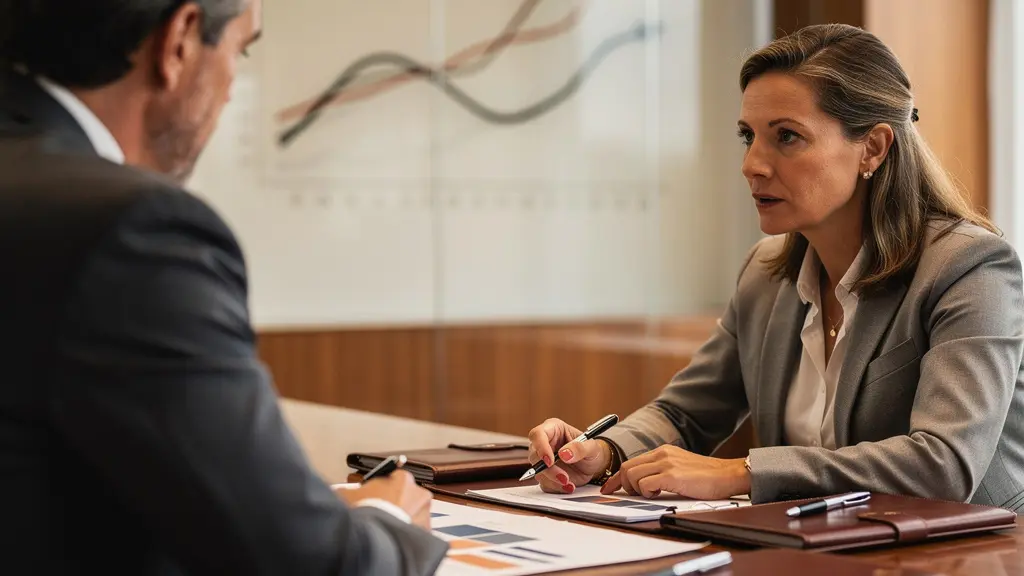 Bankberater erklärt Zinsentwicklung an Schweizer KMU-Inhaber