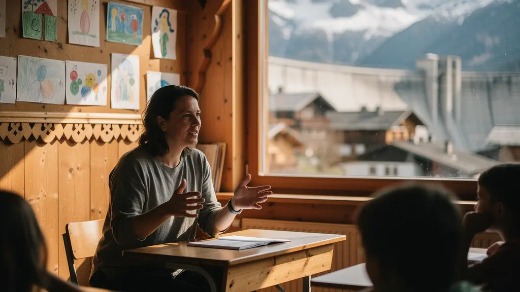 Traditionelles Schweizer Bergdorf profitiert von Wasserzins-Einnahmen
