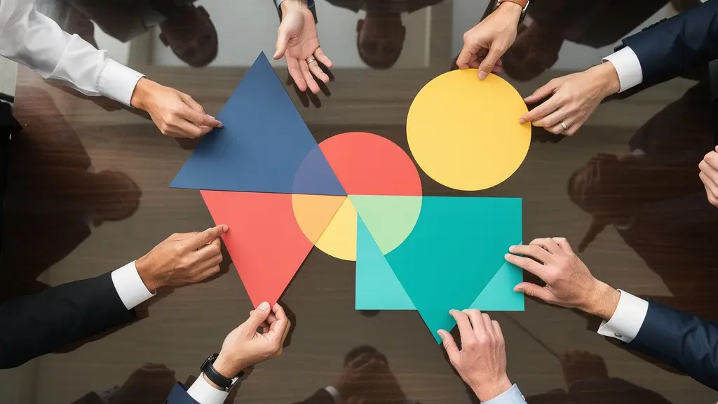 Visualisierung der Grenzen zwischen erlaubtem Networking und verbotenen Kartellabsprachen für Schweizer Start-ups.