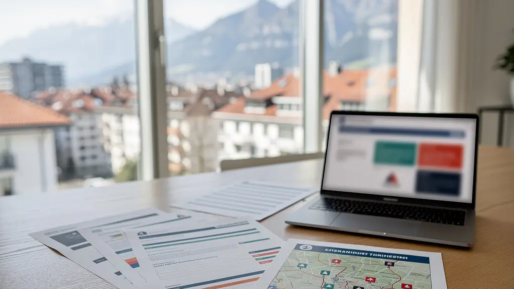 Strategische Wohnungssuche in der Schweiz mit digitalen Tools und Dokumenten